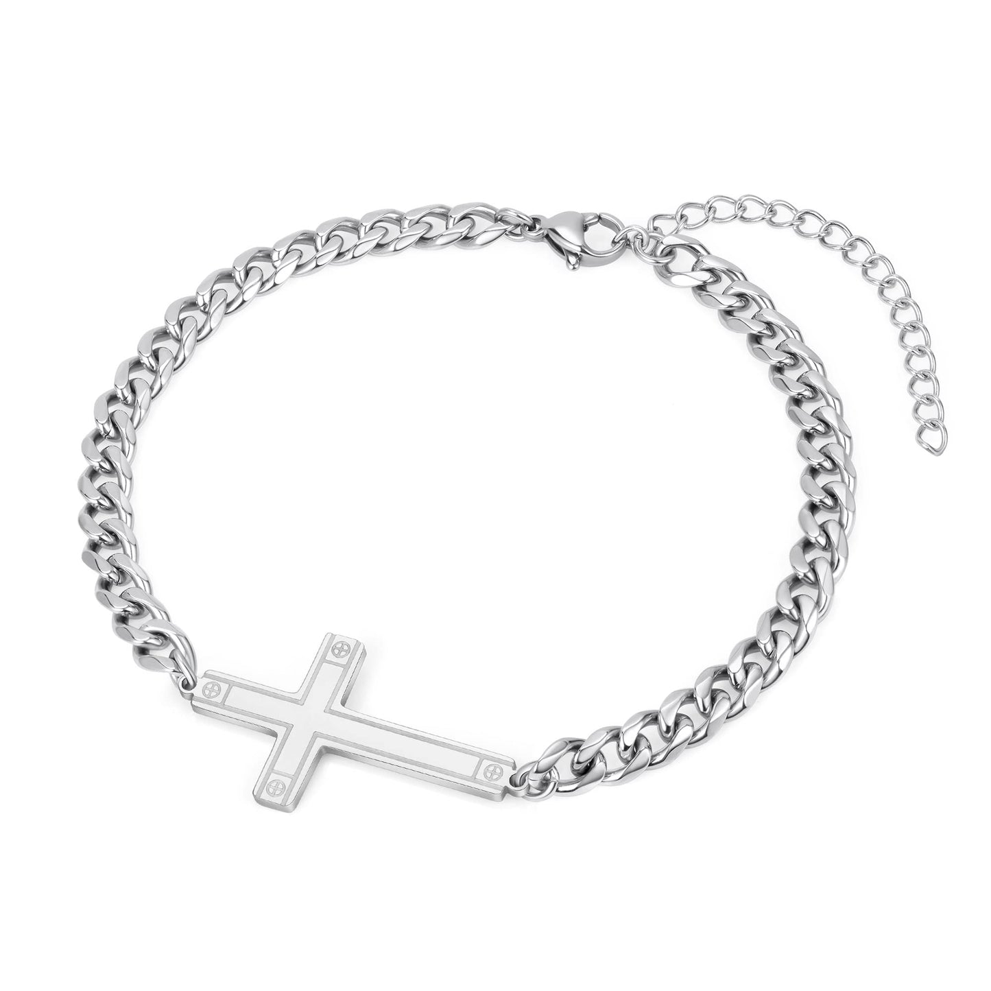 Notra Cross Chain Bracelet